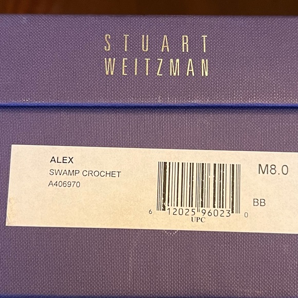 Stuart Weitzman Alex Crotchet Wedges - Picture 6 of 11